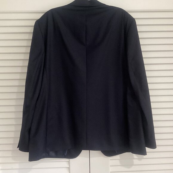NWT Charles Tyrwhitt Navy Proper Blazer Classic Fit Jacket 48R 100% Wool - Picture 3 of 16